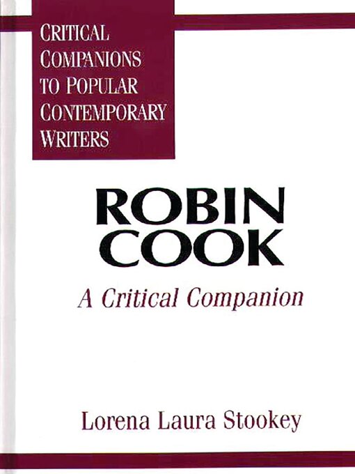 Title details for Robin Cook by Lorena Laura Stookey - Available